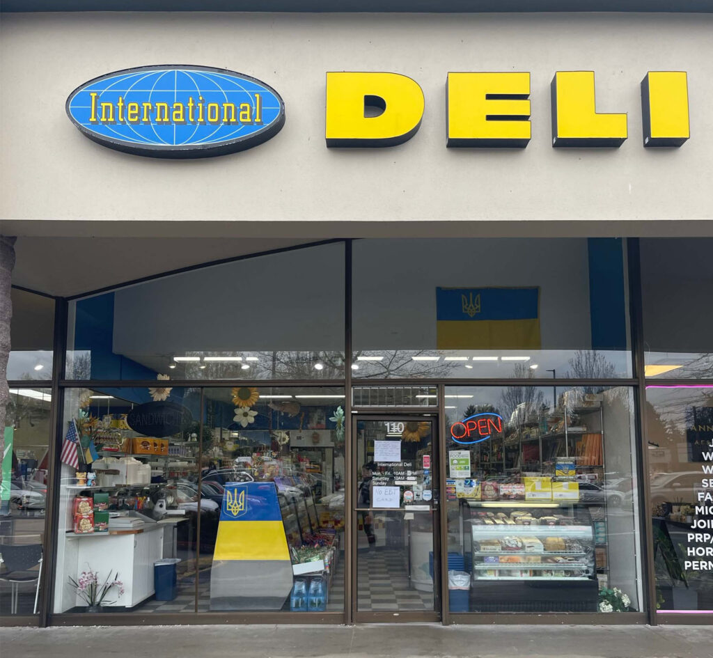 The International Deli offers Eastern European delicacies, like specialty meats, seasonings, and sweets. 
